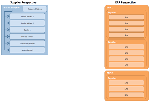 supplier perspective erp perspective side by side